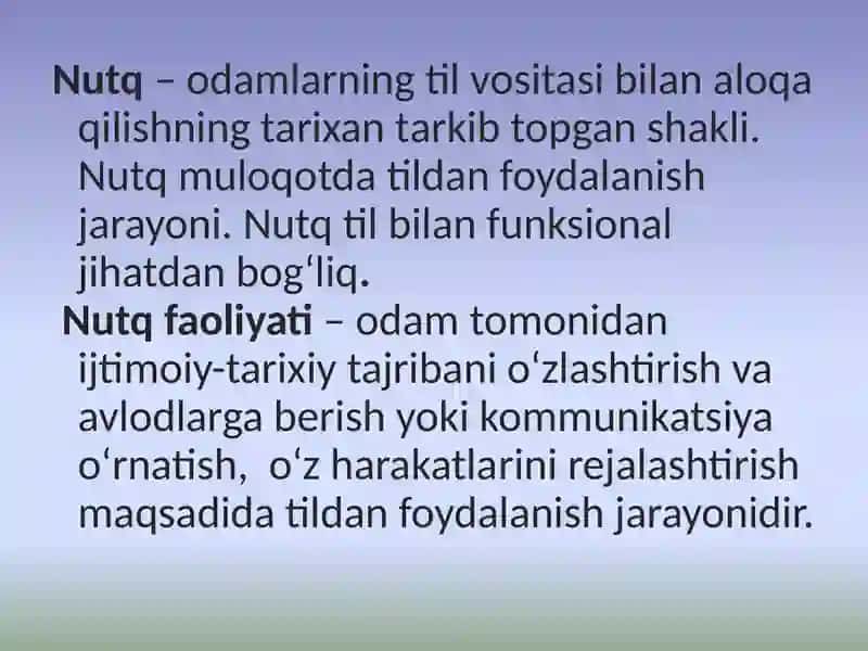 НУТҚНИНГ ПСИХОЛОГИК ЖИҲАТЛАРИ 4