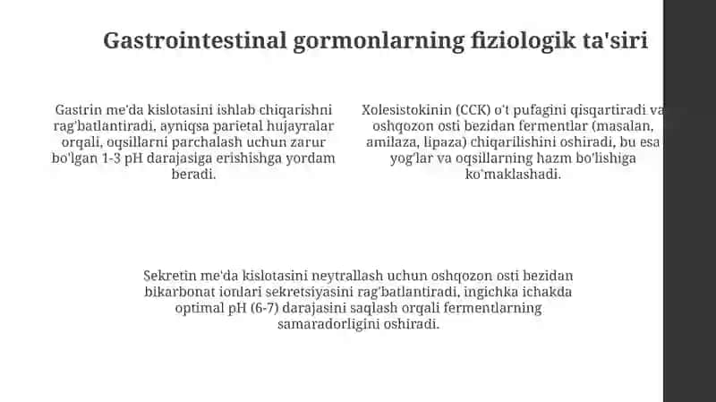 Gastrointestinal garmonlar 4