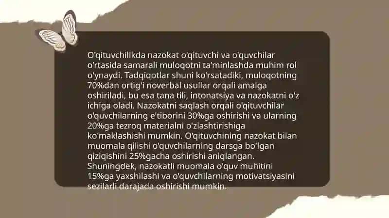 Pedagogik nazokatning mohiyati va xususiyati 4