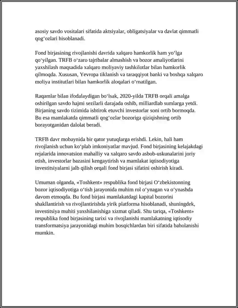 Toshkent Respublika Fond Birjasi 4