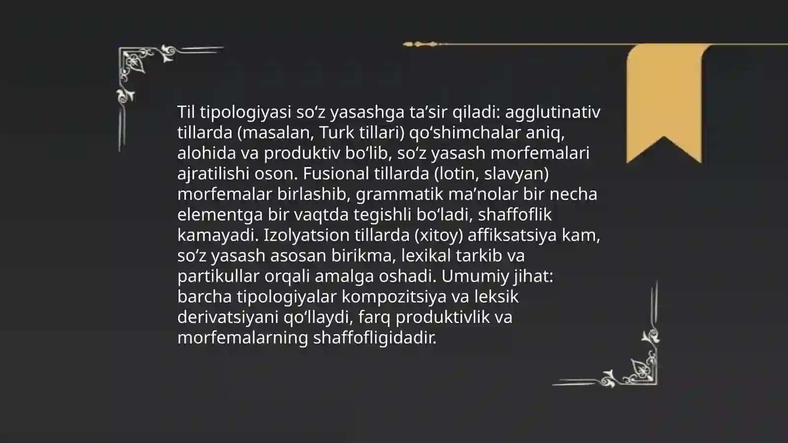 Turli tillarda soʻz yasash usullarining umumiy va farqli jihatlari 4