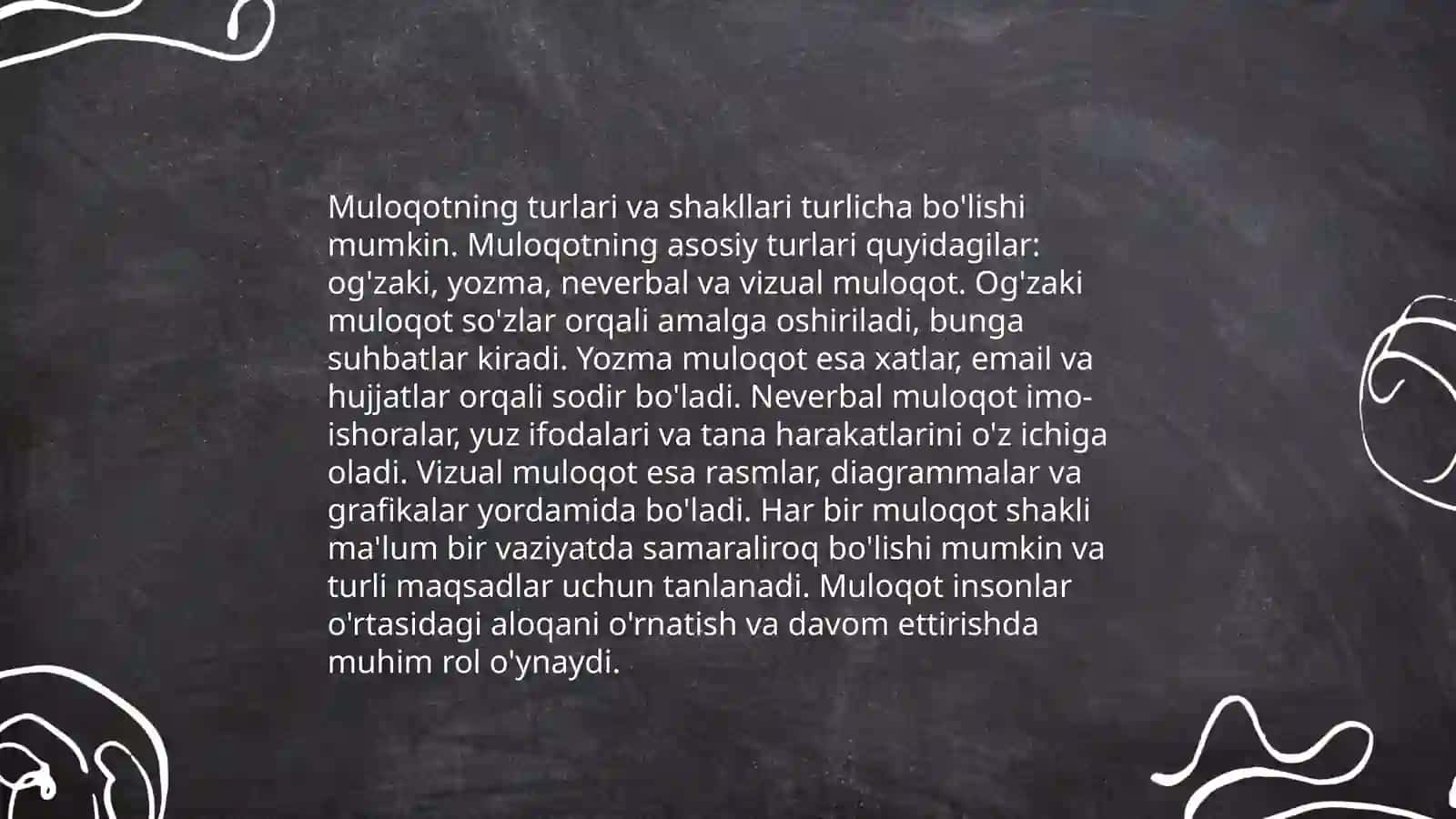 Pedagogika fanida muloqot 4