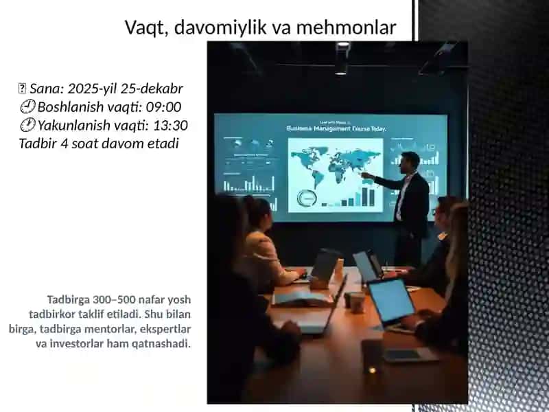 Yoshtadbirkorlar uchrashuvi 4