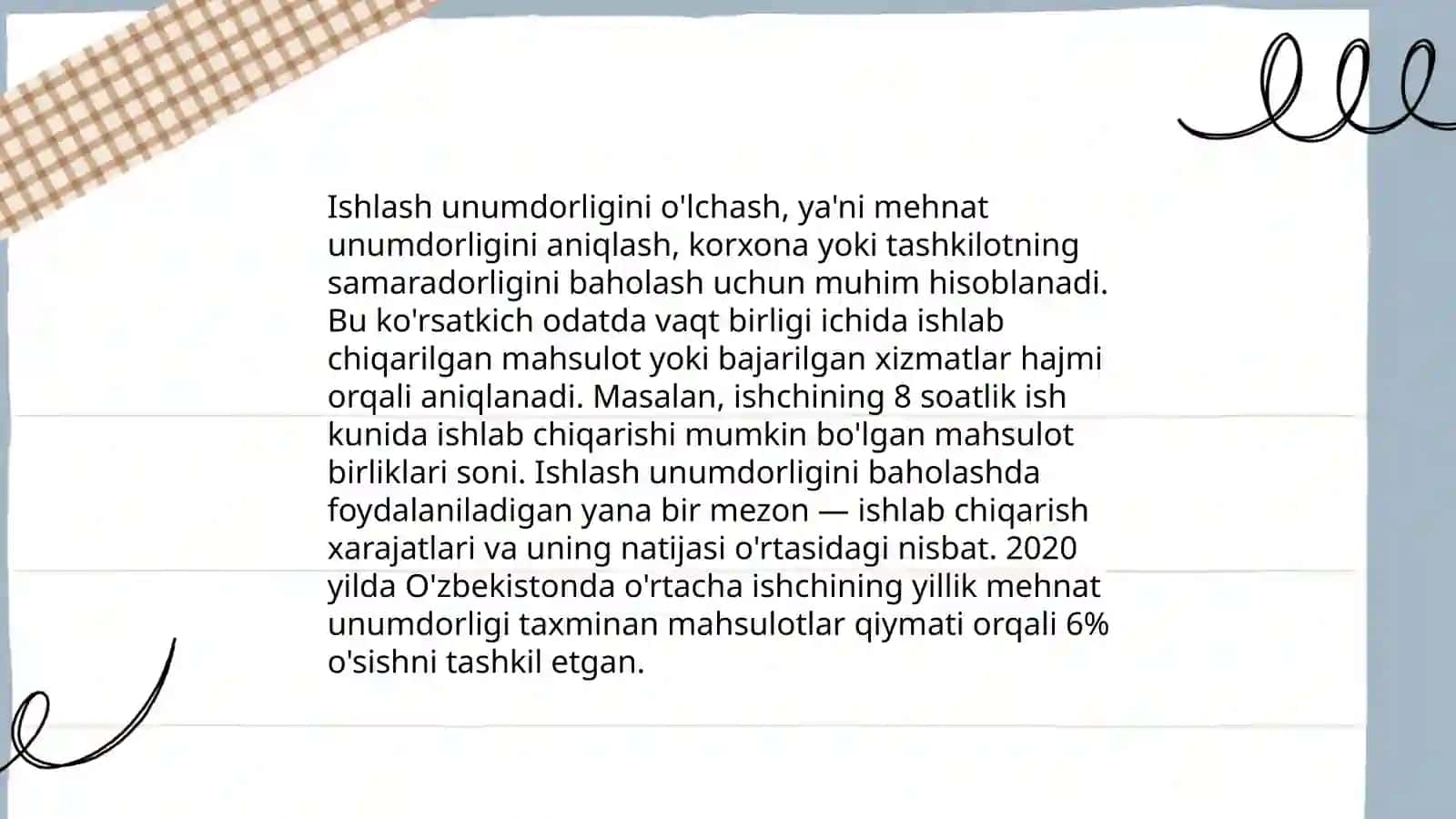Dasturiy Ta’minotni o’lchash 4
