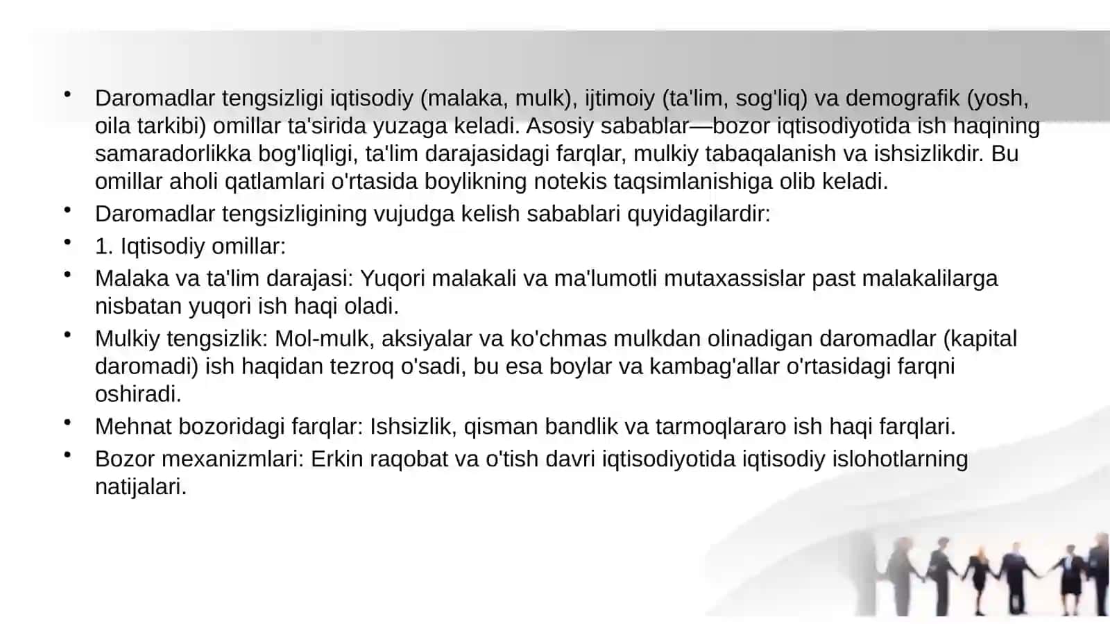 AMALIY MATEMATIKA FANIDAN TAYYORLAGAN TAQDIMOTI 4