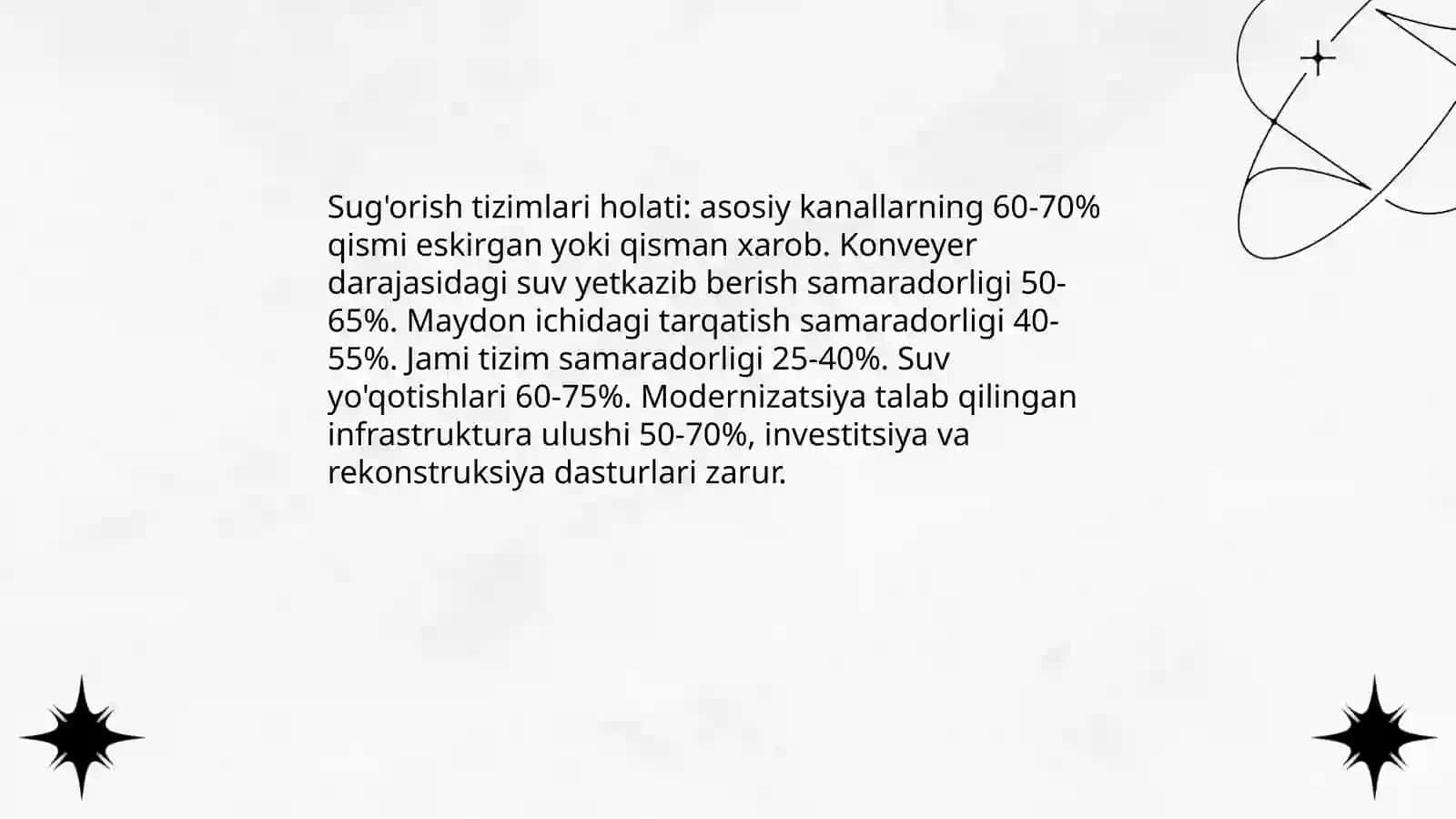 Surxondaryo viloyatining meliorativ holati 4