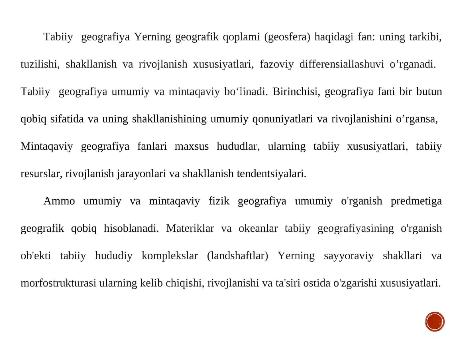 Jahon geografiyasi 4