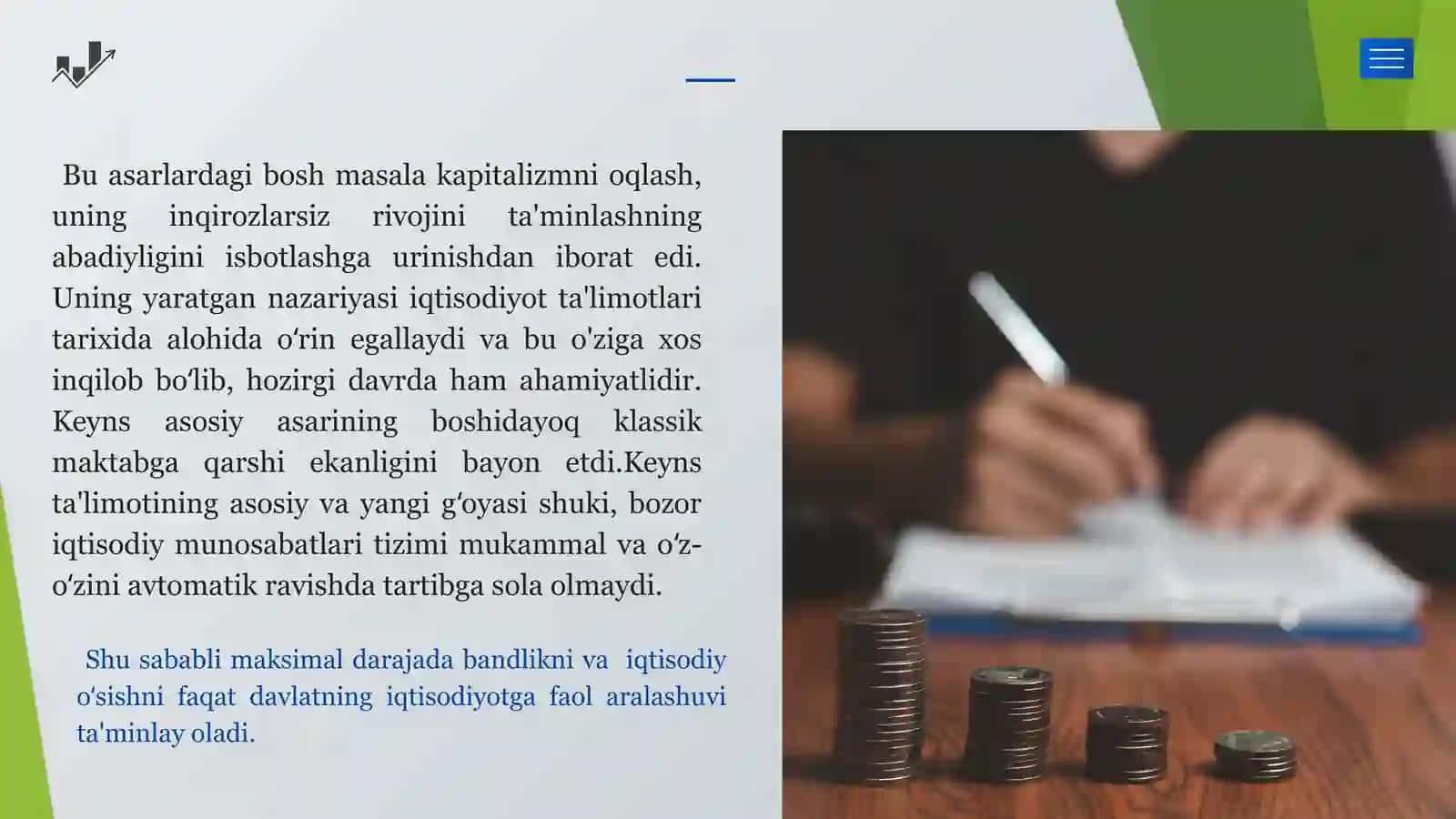Jon Meynard Keyns ta'limoti va neokeynschilik 4