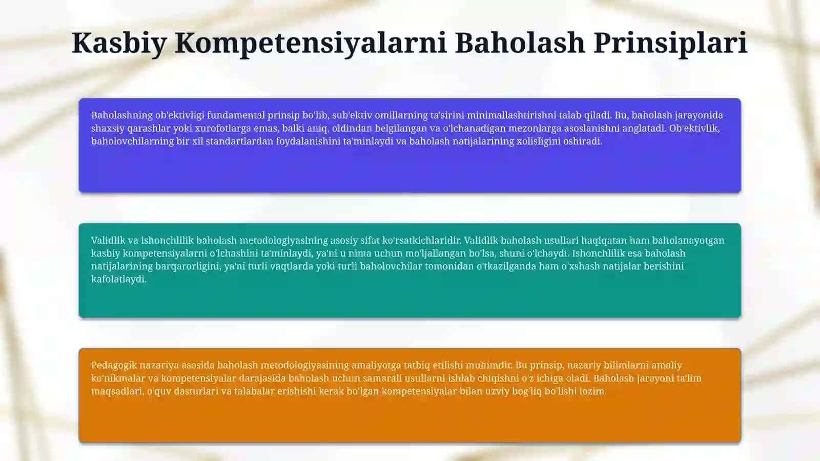 KASBIY KOMPETENSIYALARNI BAHOLASH USULLARI 4