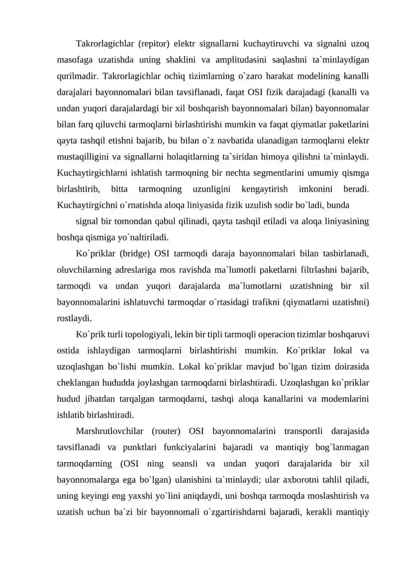 BIROR TARMOQLARARO EKRAN VOSITASINI (MASALAN, ZONEALARM) O‘RNATISH VA SOZLASH. 4