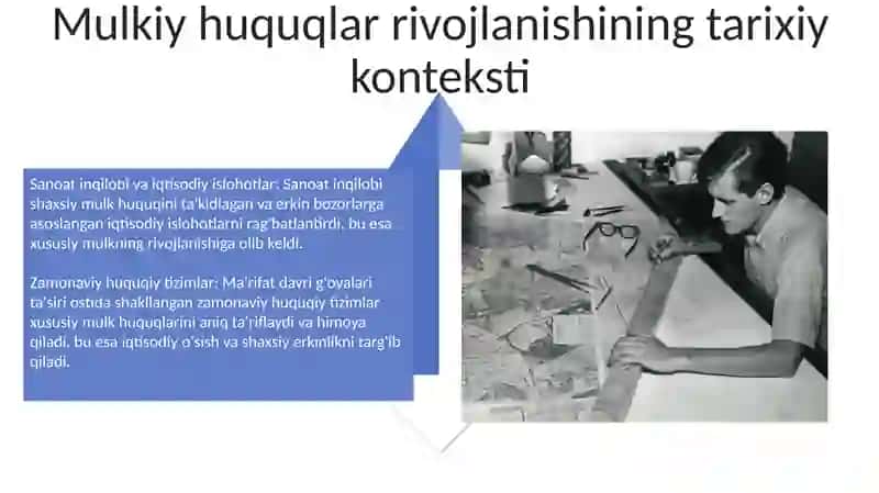Iqtisodiy islohotlar va xususiy mulkchilikning shakllanishi 4
