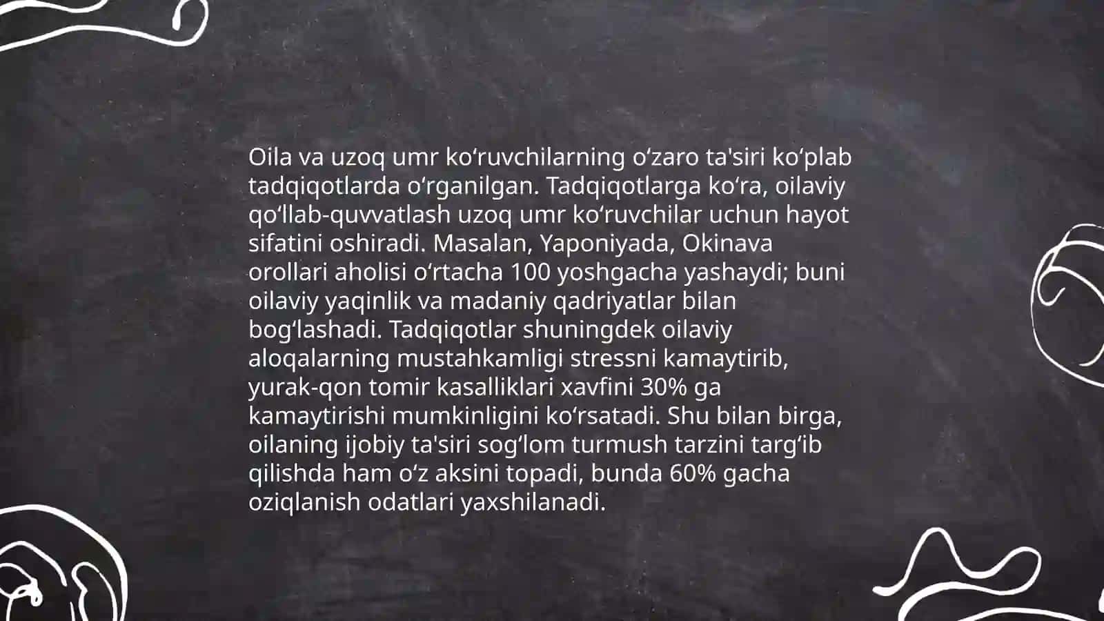 Uzoq umr ko'ruvchilarning do'stlik munosabatlari 4