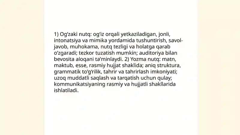Nutq to'g'risida tushuncha 4
