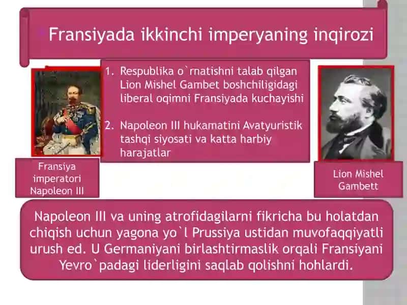 XIX asrning oʻxirgi va XX asrning boshlarida xalqaro munosabatlar 4