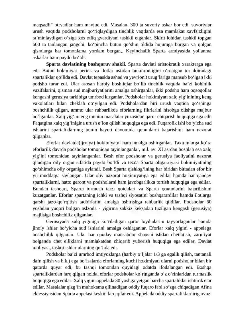 Qadimgi Sparta Davlati 4