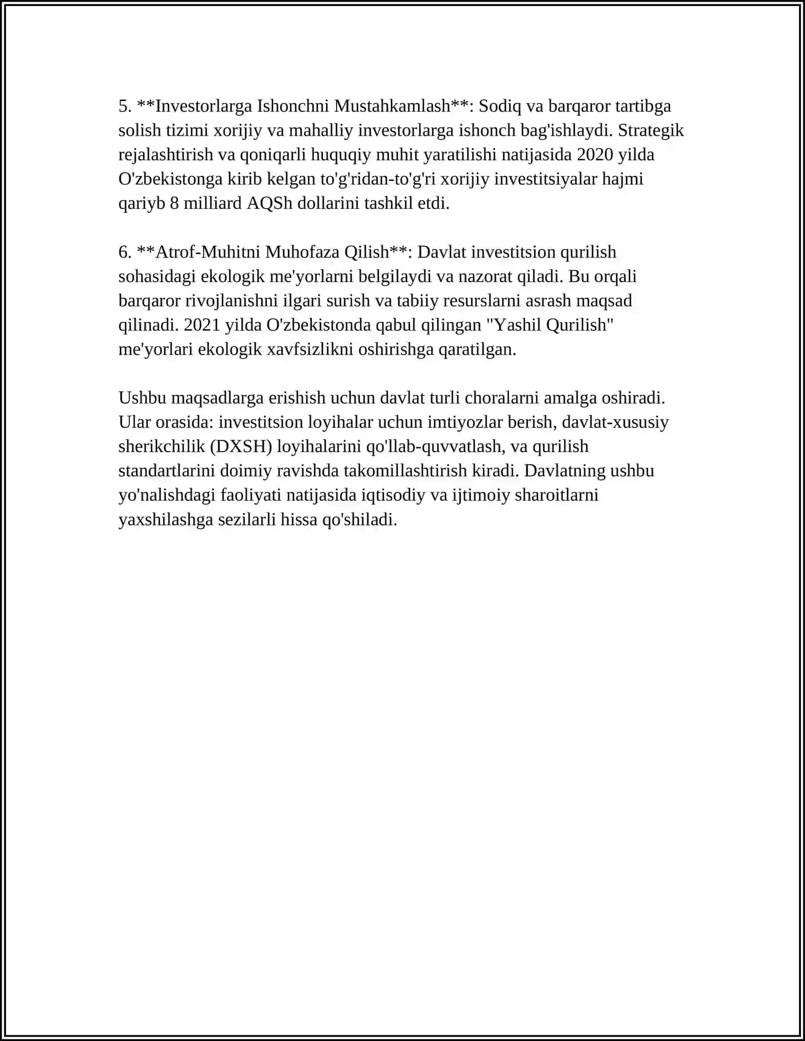 INVESTITSION QURILISH FAOLYATINING DAVLAT TOMONIDAN TARTIBGA SOLINISHI 4