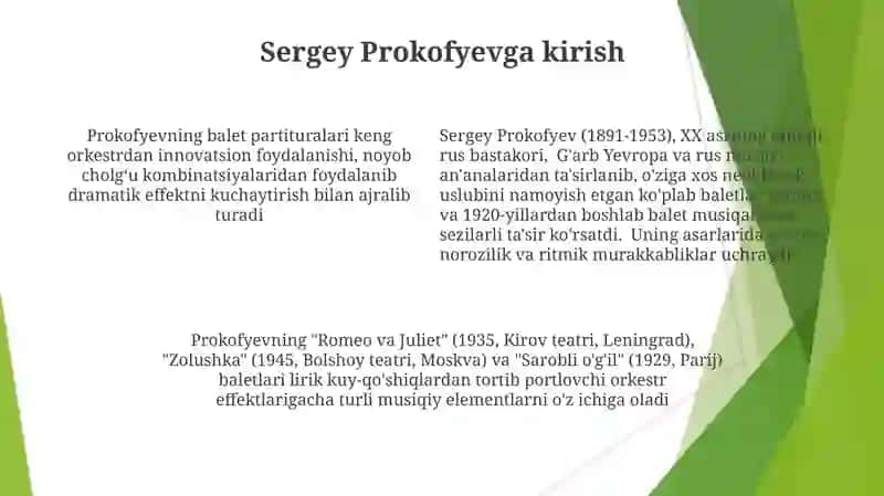 Prokofyevning baletlari 4