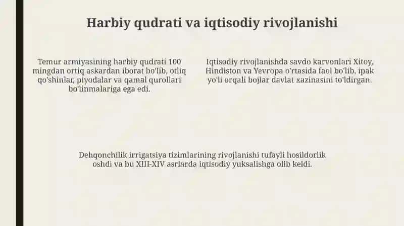 Amir Temur davlati 4