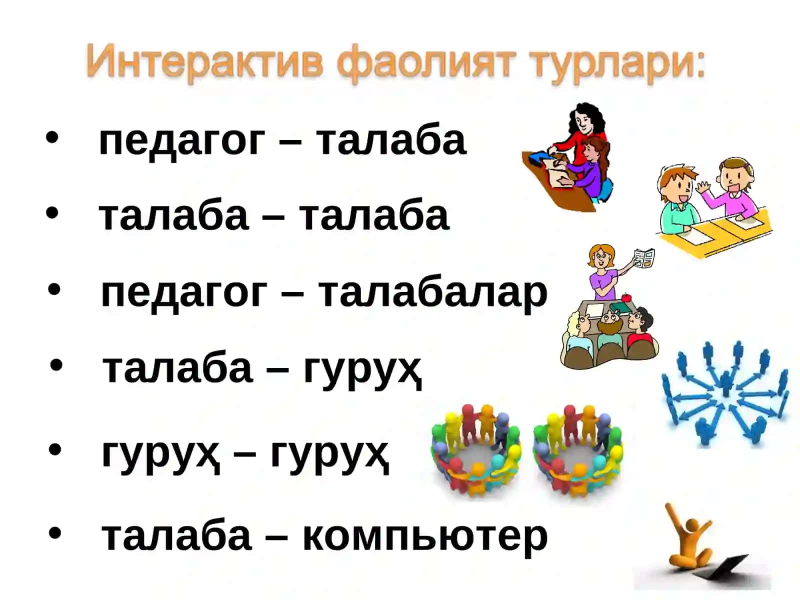 Ноанъанавий ўқитиш усуллари 4