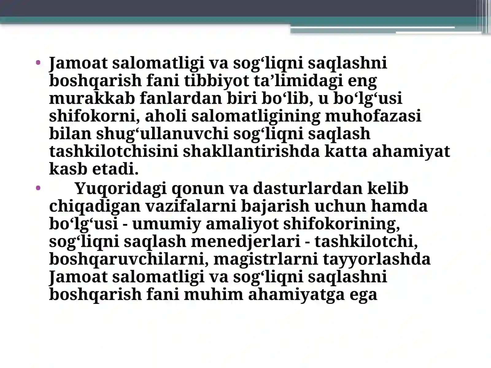 Tibbiyot statistikasi asoslari 4