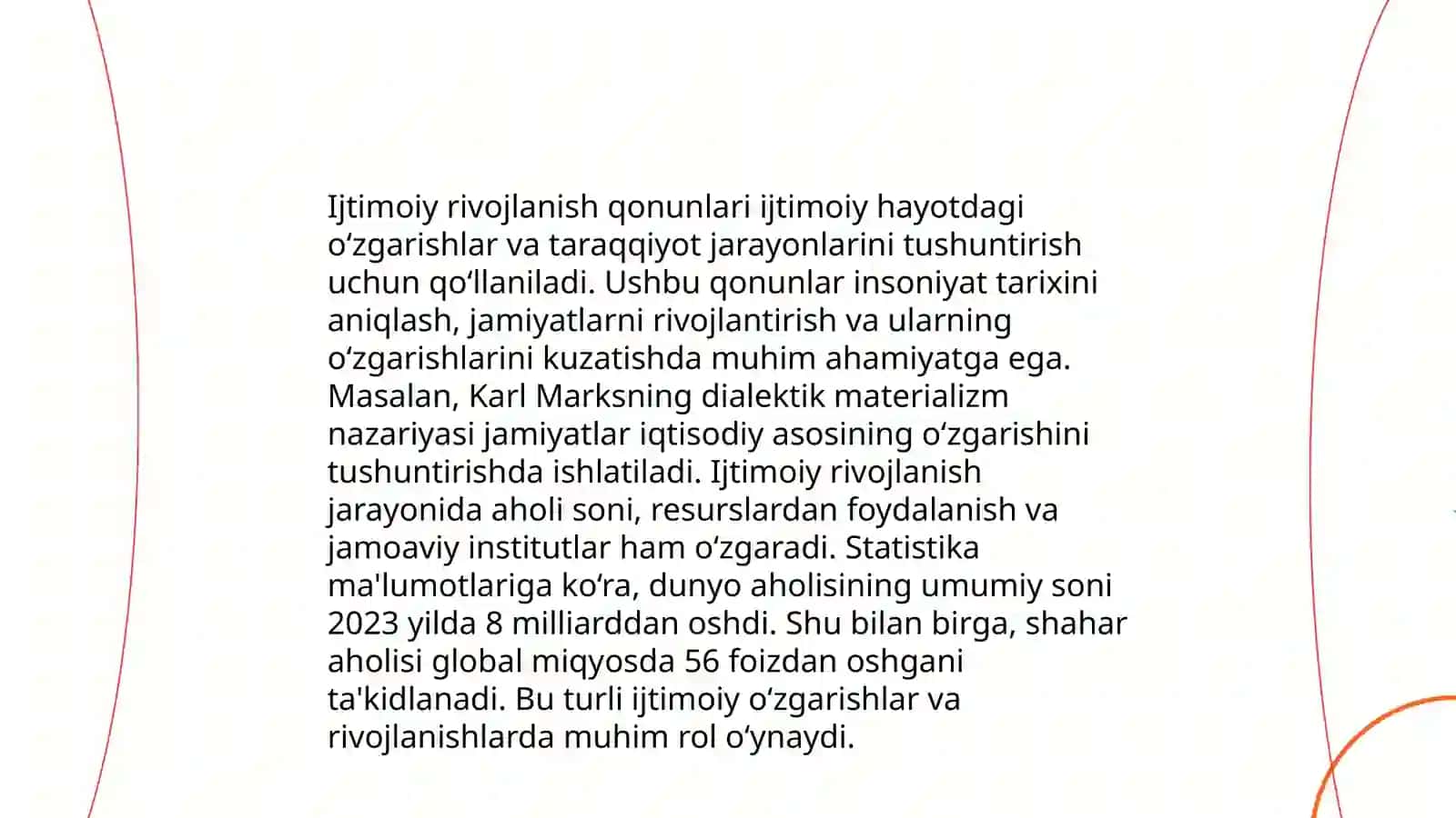 Rivojlanishning umumiy qonunlari va kategoriyalari 4
