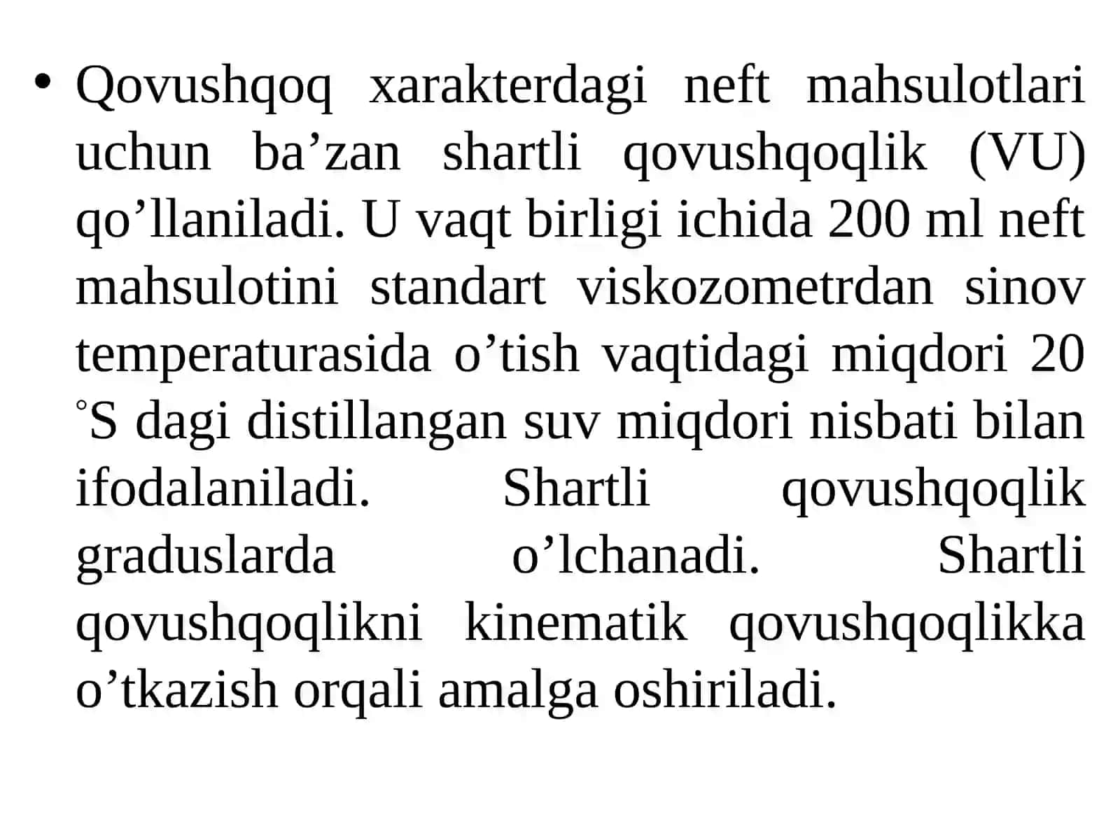 LABORATORIYAishi-№2Neftningqovushqoqliginianiqlashstandarttalablari 4