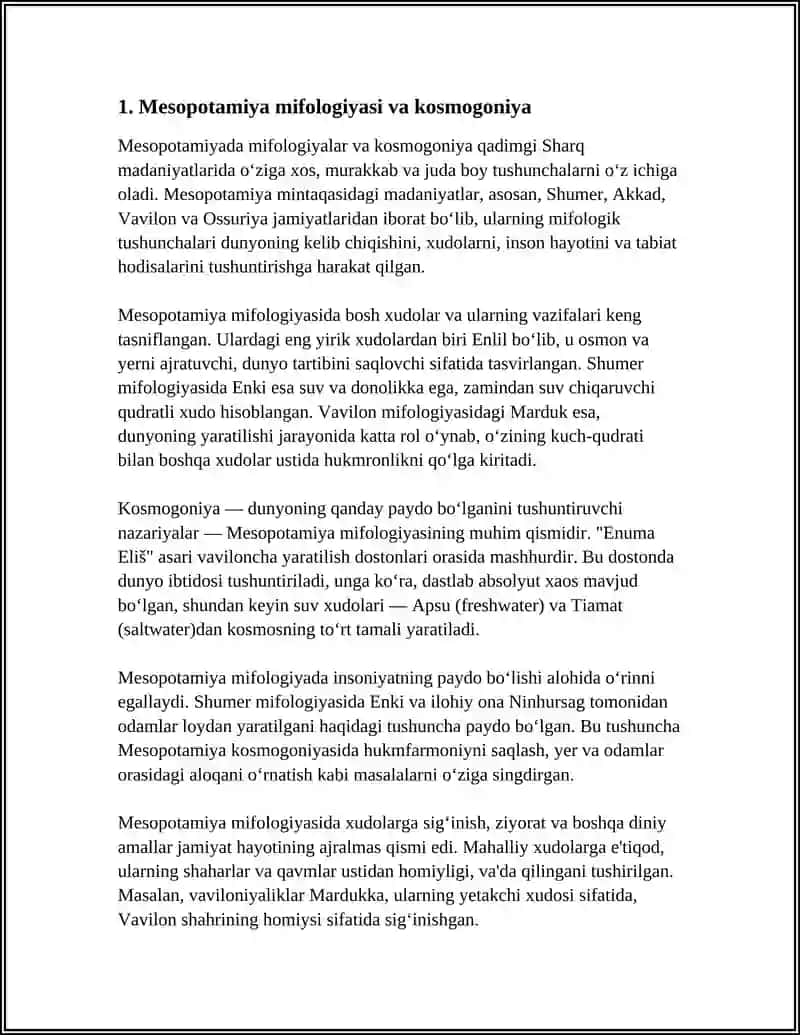 QADIMGI SHARQDA ASOTÌRIY TASSAVURLAR VA FALSAFIY BILIMLARNING PAYDO BÒLISHI 4