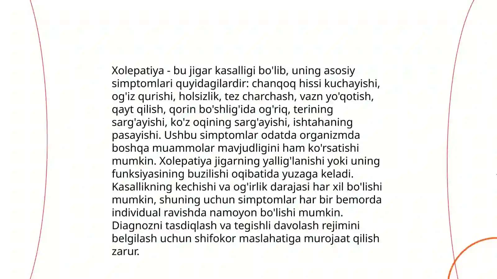 Xolepatiyalar. Oʻt chiqaruv yoʻllarining funksional yetishmovchiligi 4