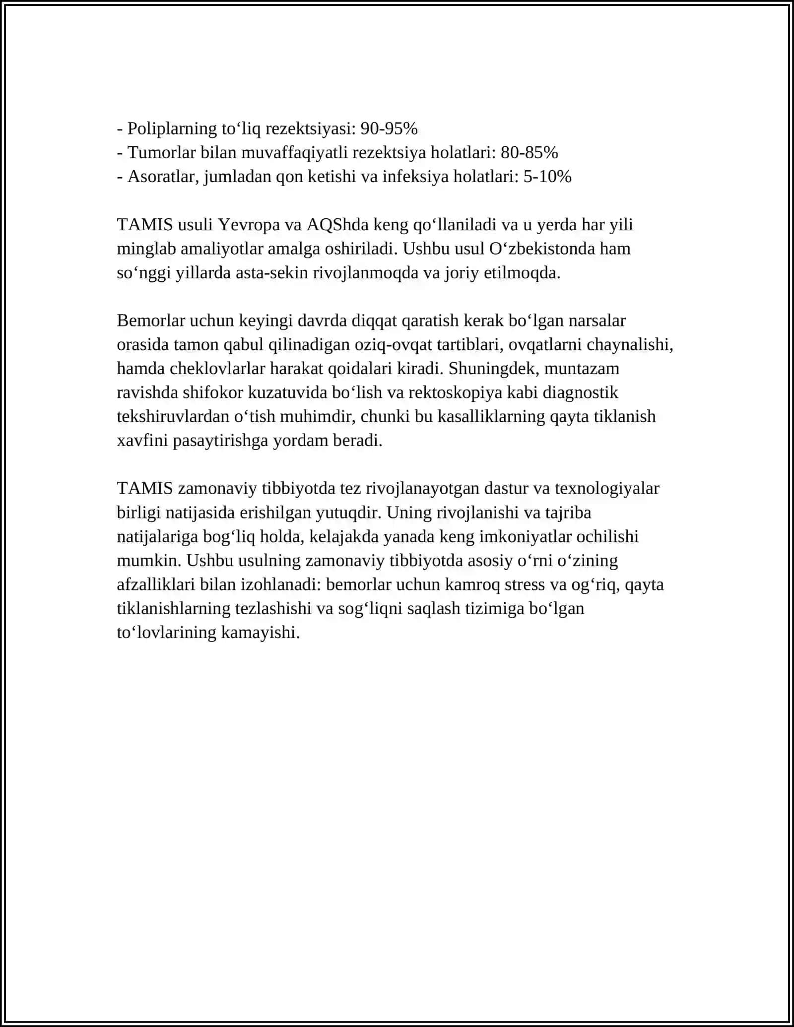Transanal Minimal Invaziv Jarrohlik 4