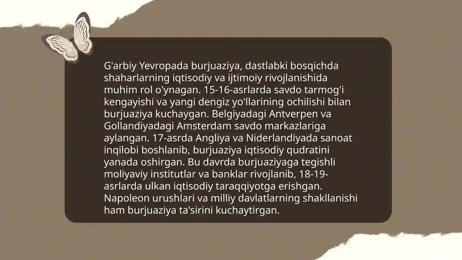 G'arbiy Yevropada, ayniqsa, Uyg'onish davrida iqtisodiy tafakkur va yangi iqtisodiy tizimlarning shakllanishi 4