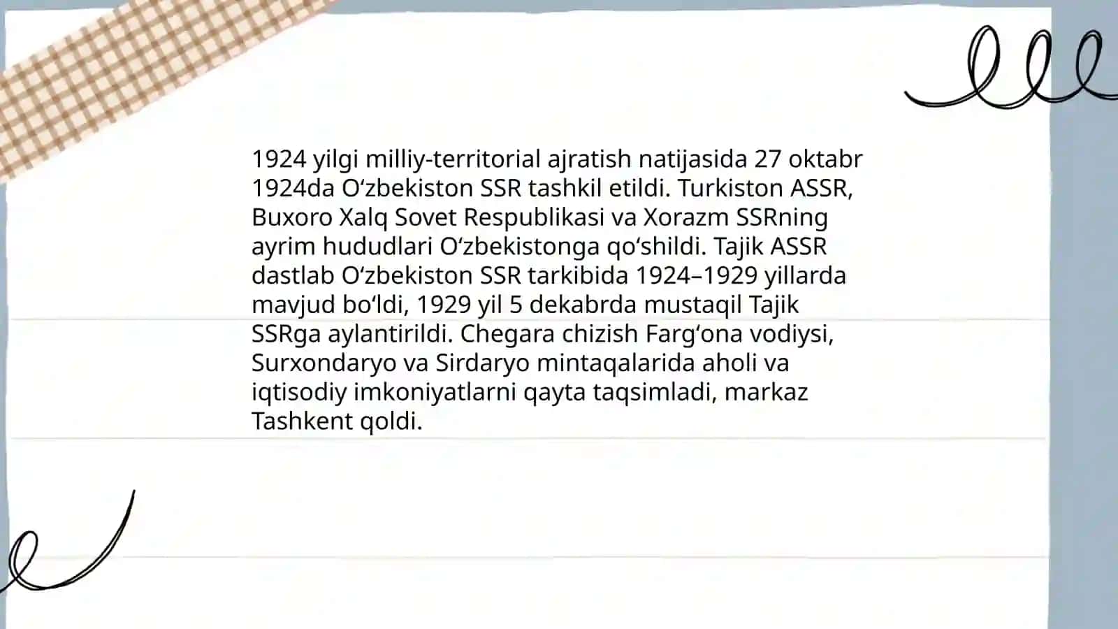 Oʻzbekiston SSRning tashkil topishi 4