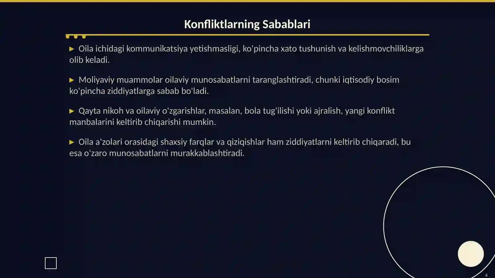 Oilaviy Munosabatlar va Yuzaga Keladigan Konfliktlar 4