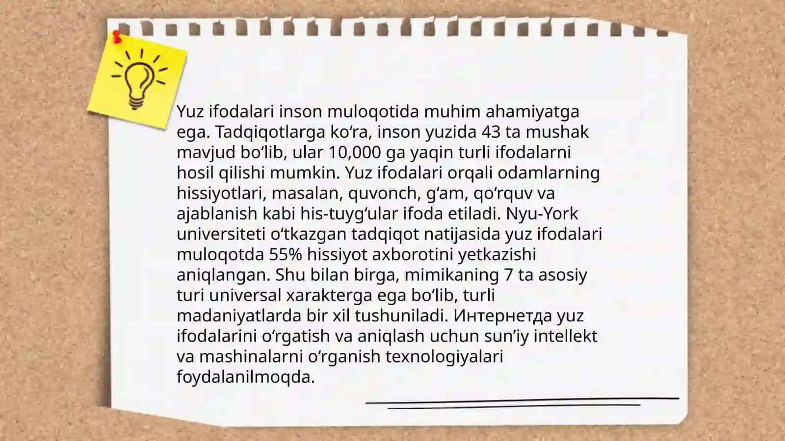 Noverbal muloqot. Muloqotni boyituvchi omillar 4
