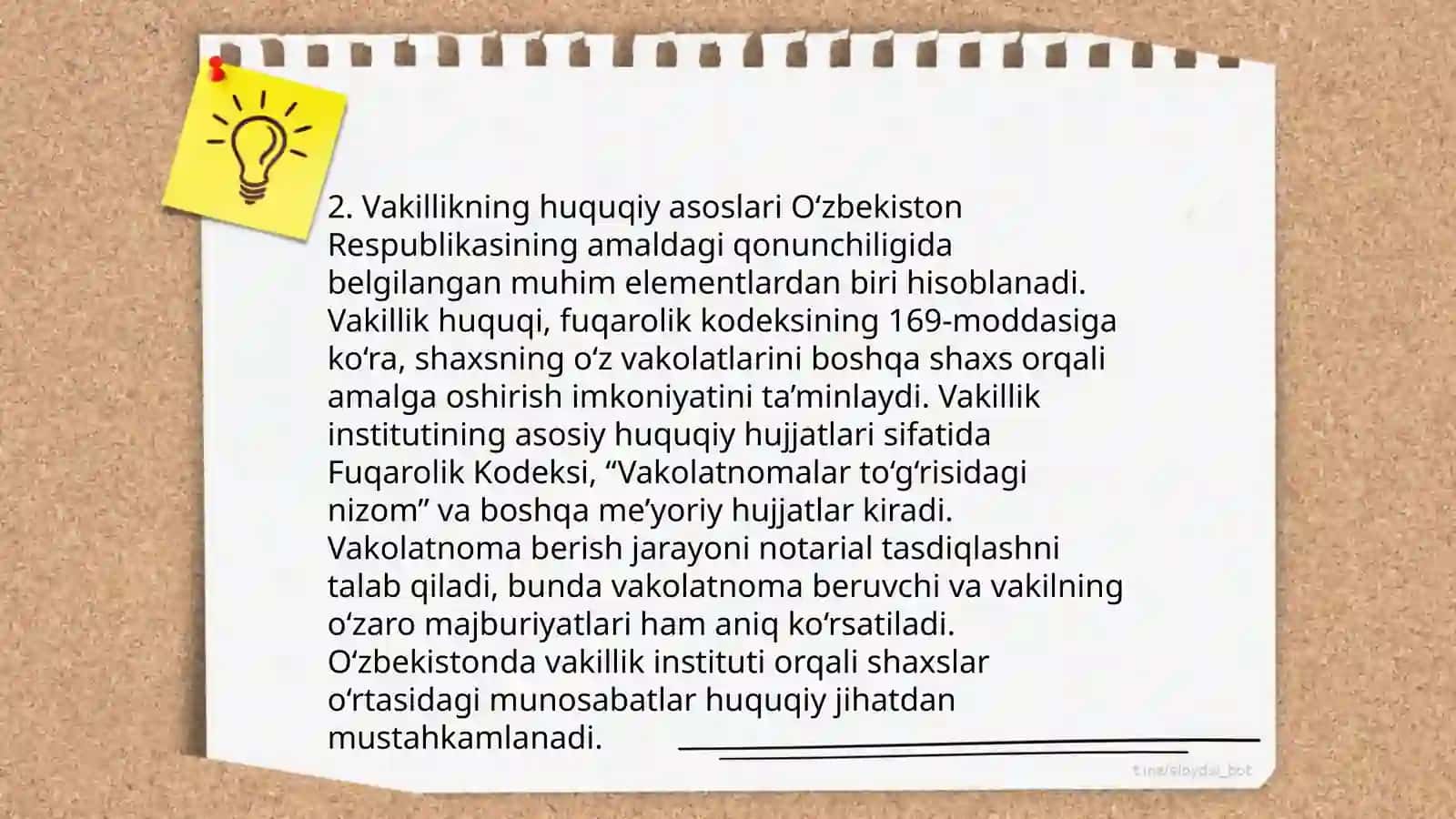 Vakillikni rasmiylashtirilishi 4
