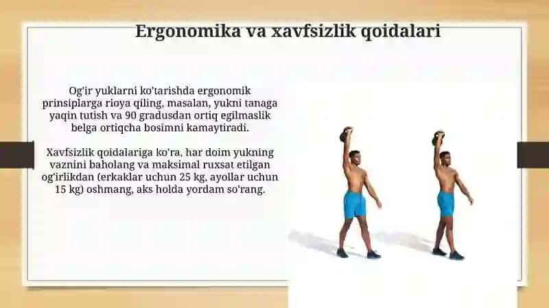Turli buyumlami ko'tarish va ko‘tarib yurish, Emaklab o‘tish mashqlari 4