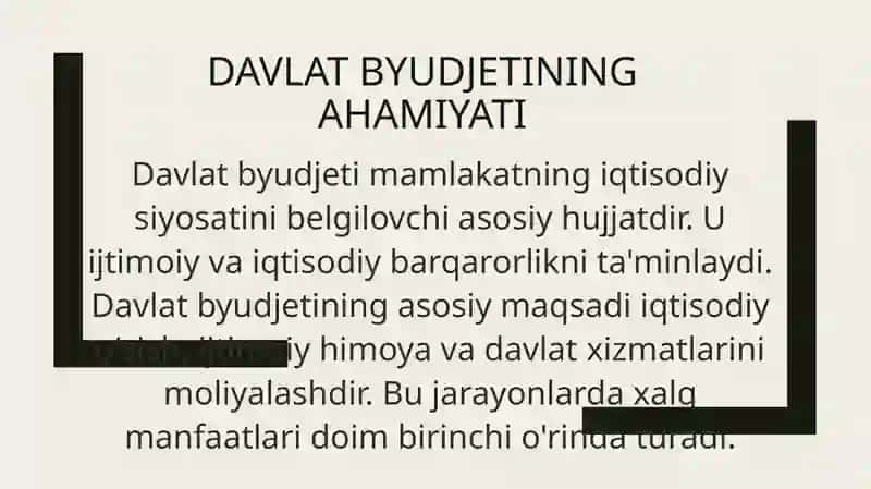 Davlat Byudjeti 4