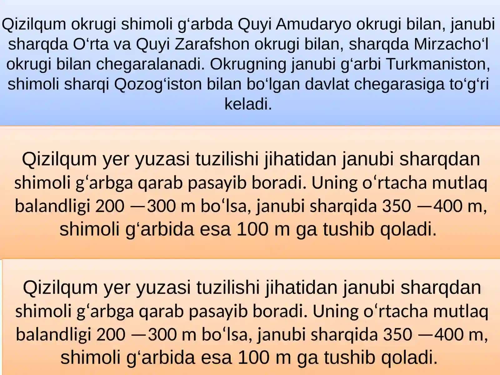 QIZILQUM TABIIY GEOGRAFIK OKRUGI 4