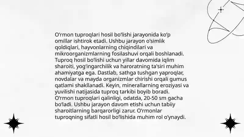 Oʻrmon va oʻrmon dasht tuproqlari 4