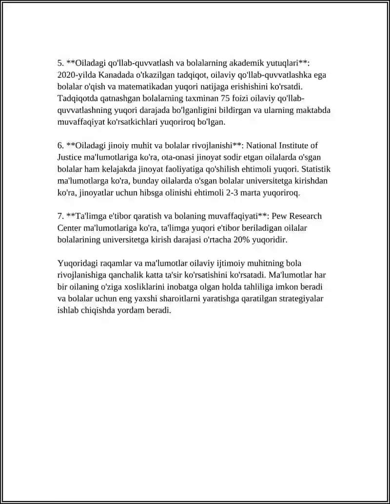 BOLA RIVOJLANISHIDA IJTIMOIY OMILLAR 4
