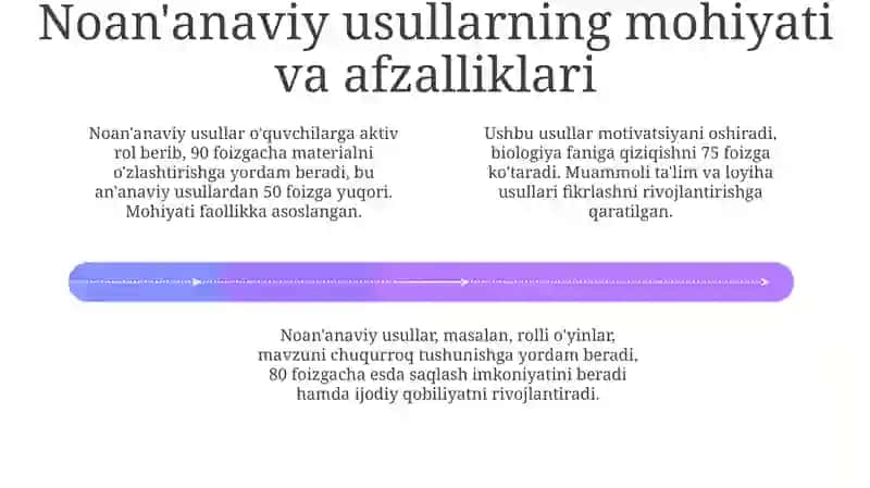 Biologiya darslarida noan'anaviy usullarni qòllash metodologiyasi 4