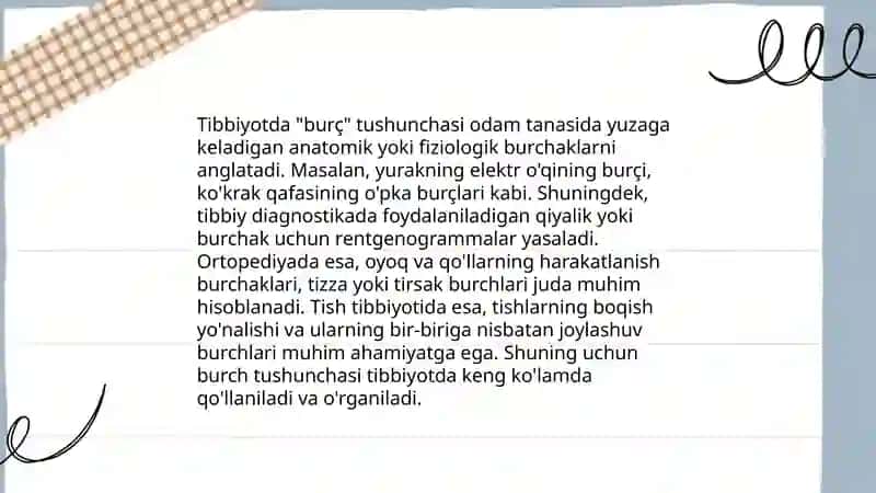Tibbiyotda, kasbiy faoliyatda yuzaga keladigan axloqiy muammolarni samarali tahlil qilish va hal qilish qobiliyati. Burch, sha'n, qadr-qimmat, adolat kabi axloqiy qadriyatlar haqida tushunchaga ega boʻlishMuloqot ko'nikmalarni rivojlantirish 4