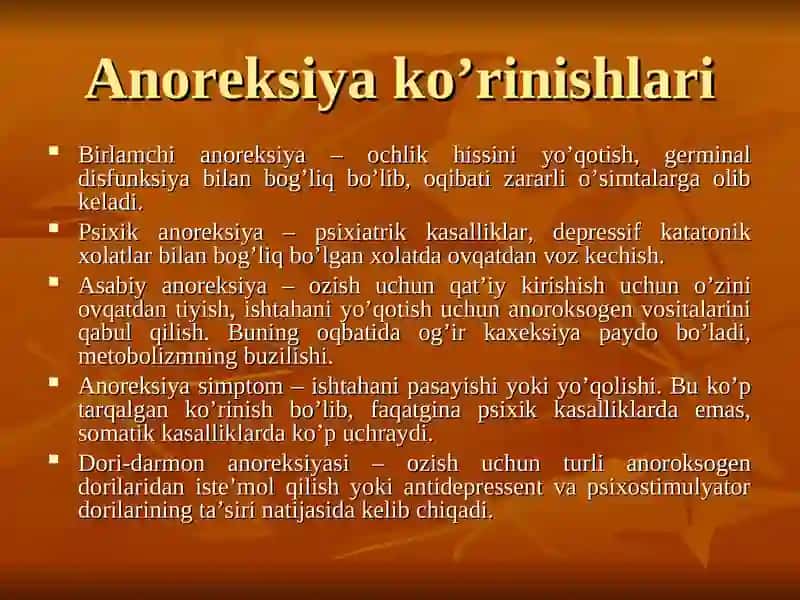 Ovqatlanishbuzilishlari 4