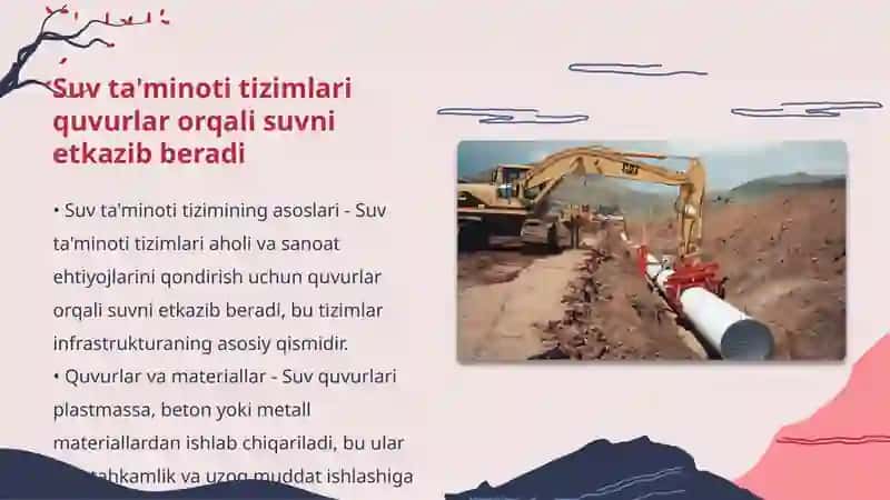 Suv ta'minoti tizimlari va ularning sxemalari 4