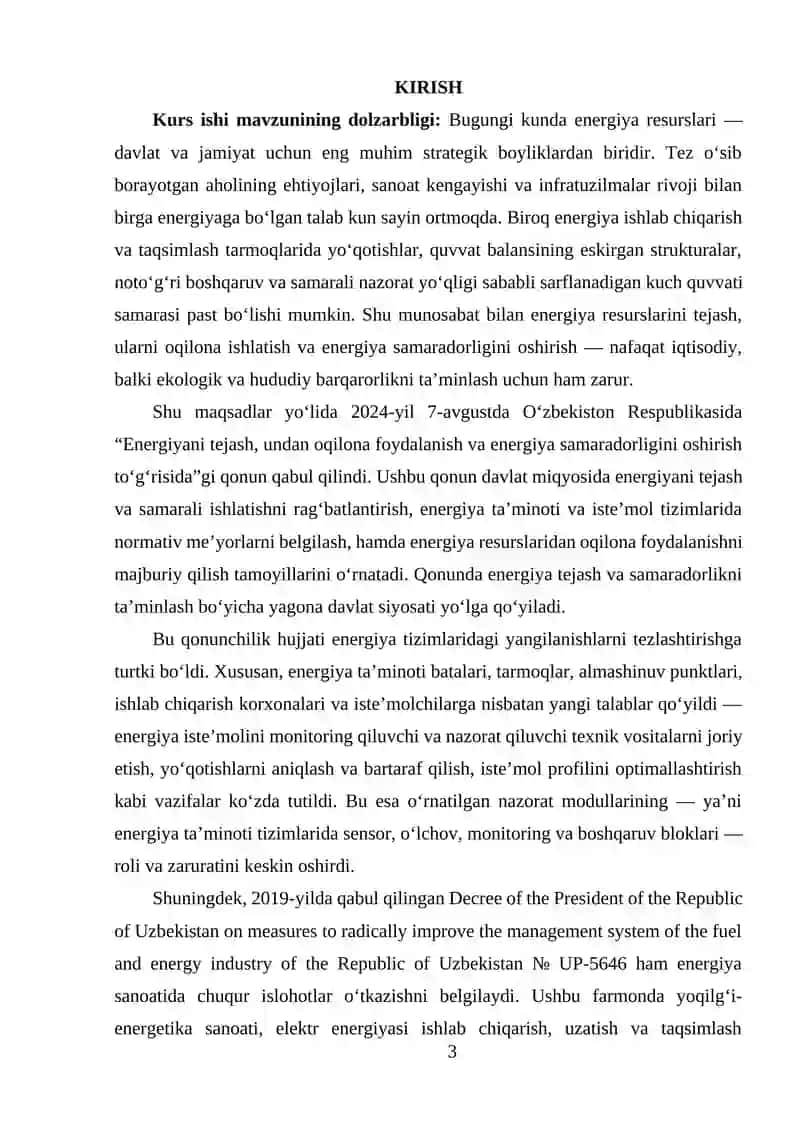ENERGIYA TA’MINOTI TIZIMLARIDA O’RNATILGAN NAZORAT MODULLARI 4