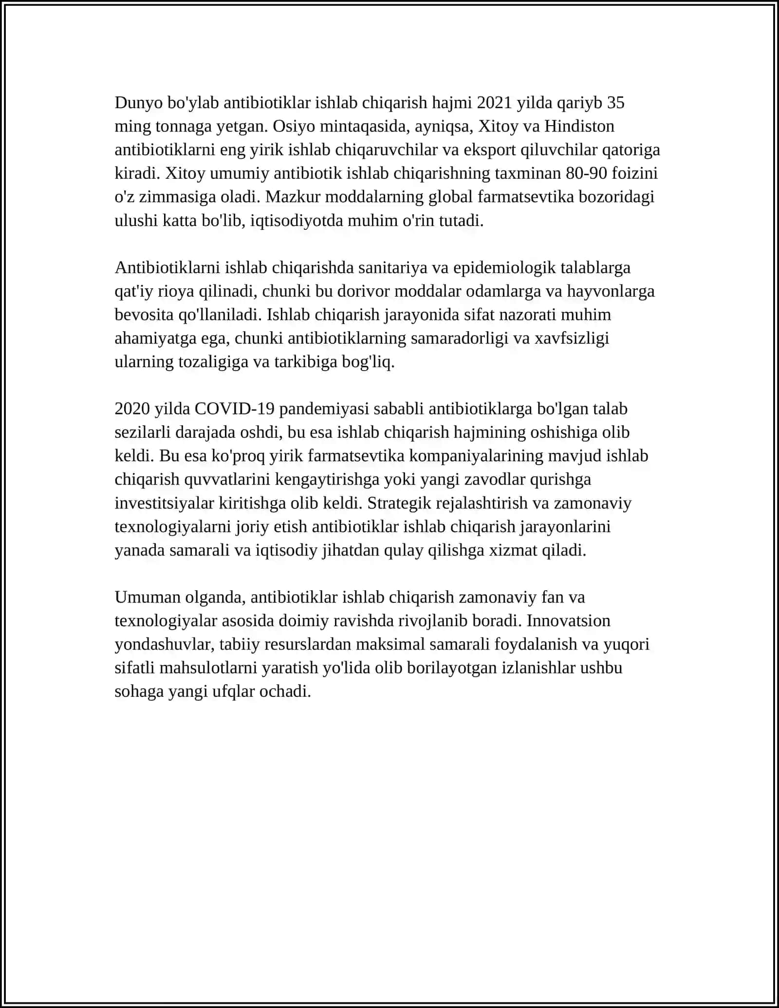 MIKROORGANIZMLAR ASOSIDA OLINADIGAN BIOTEXNOLOGIK MAHSULOTLAR 4