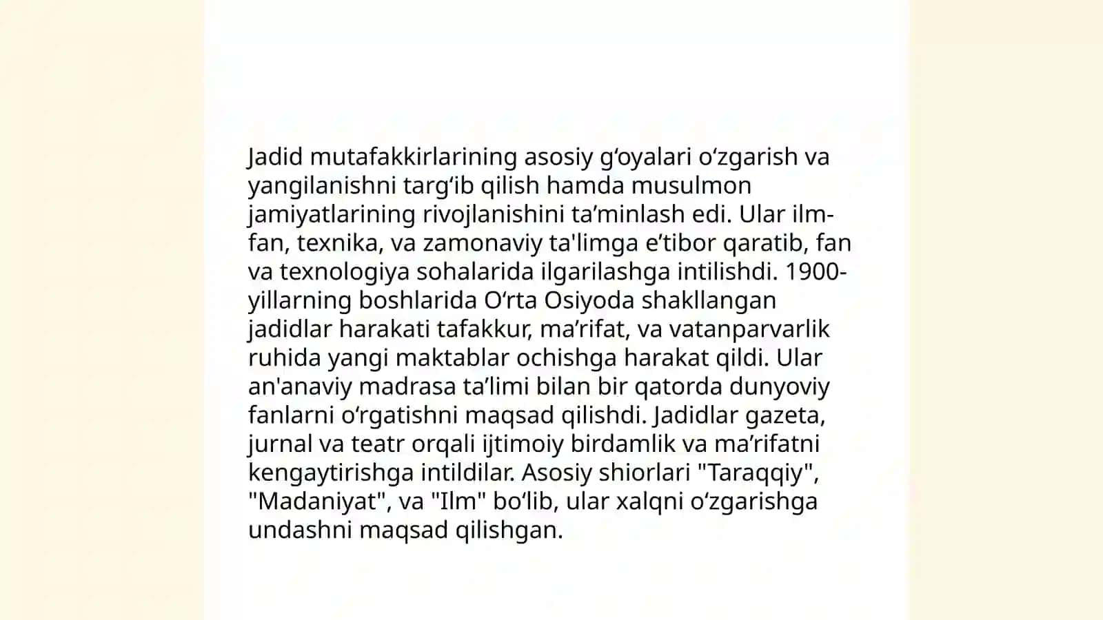 Jadid mutafakkirlarining pedagogik qarashlari 4