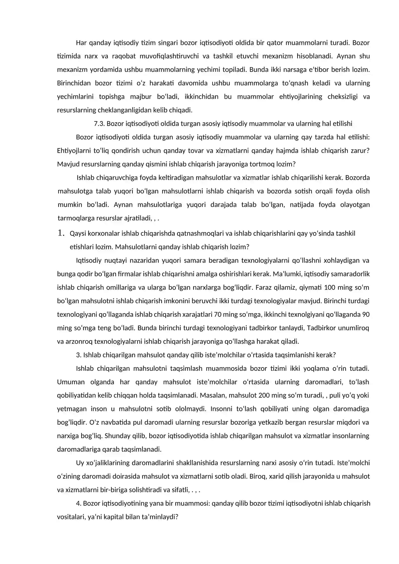 BOZOR IQTISODIYOTINING MAZMUNI VA AMAL QILISH MEXANIZMI 4
