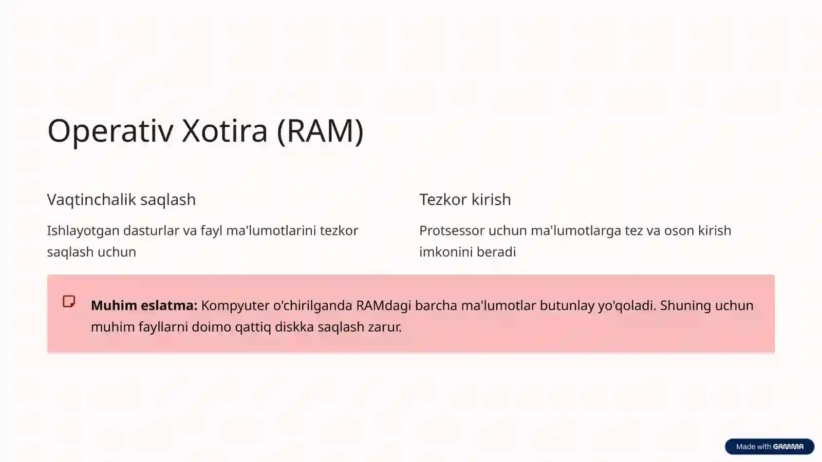 Kompyuter Qurilmalari: Asosiy Qismlar va Ularning Vazifalari 4