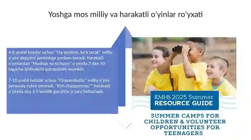 Milliy va harakatli o'yinlarni bolani yoehiga mos holda tanlash va o'tkazish 4