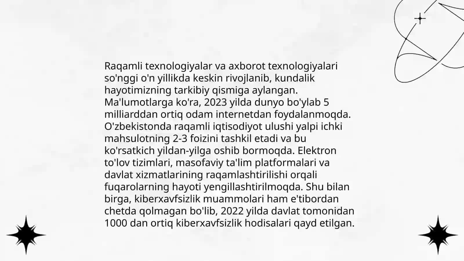 Zamonaviy jamiyatda axborotning oʻrni va ahamiyati 4